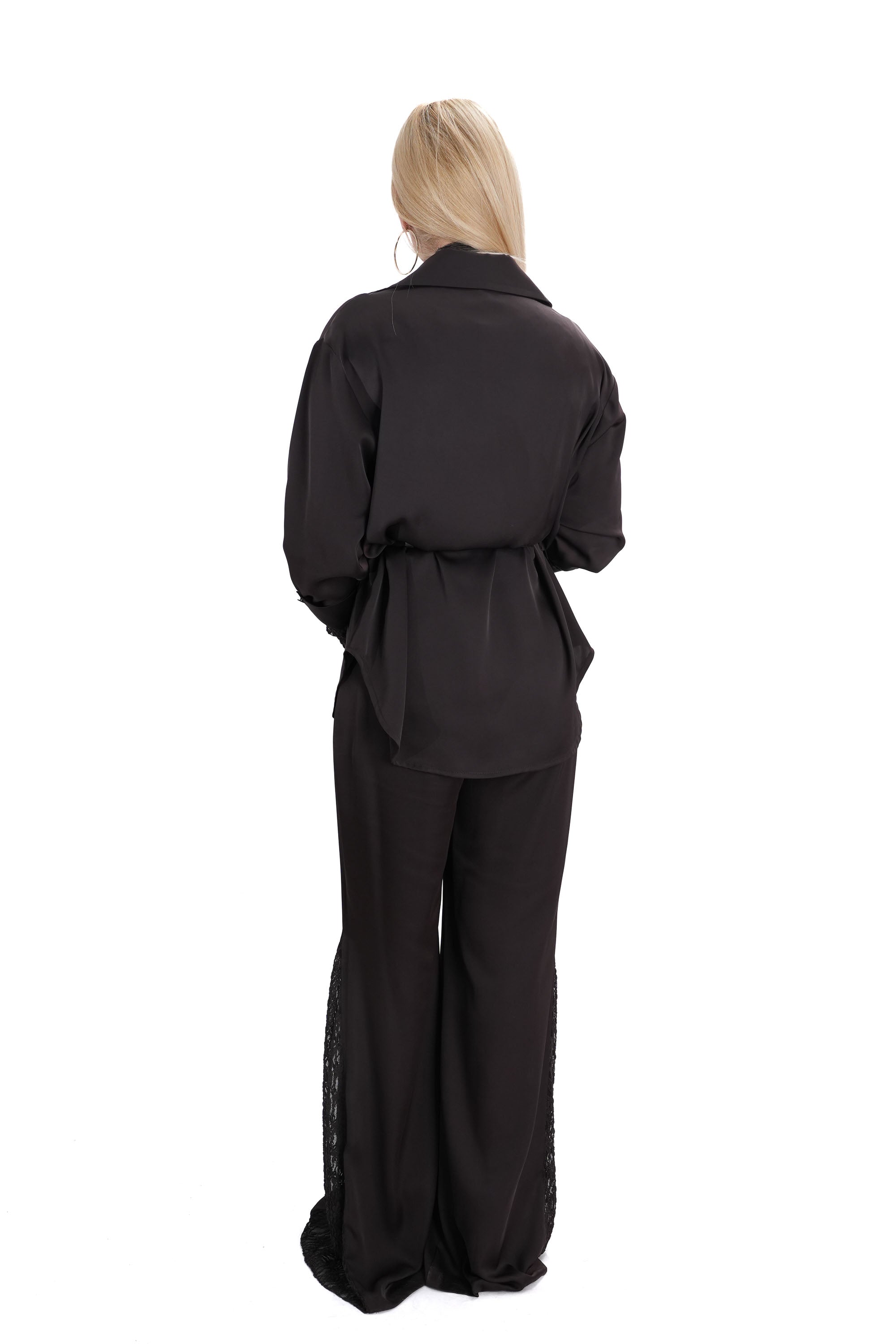 Дамски комплект 2 части – стилен и комфортен, кафяво кафе