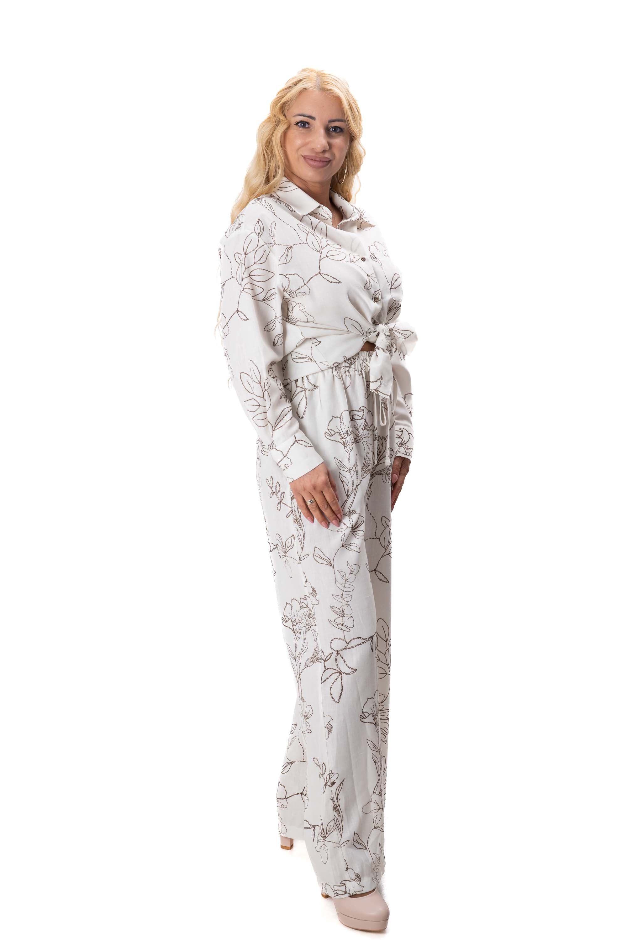 Красив комплект за всеки ден в бежово 