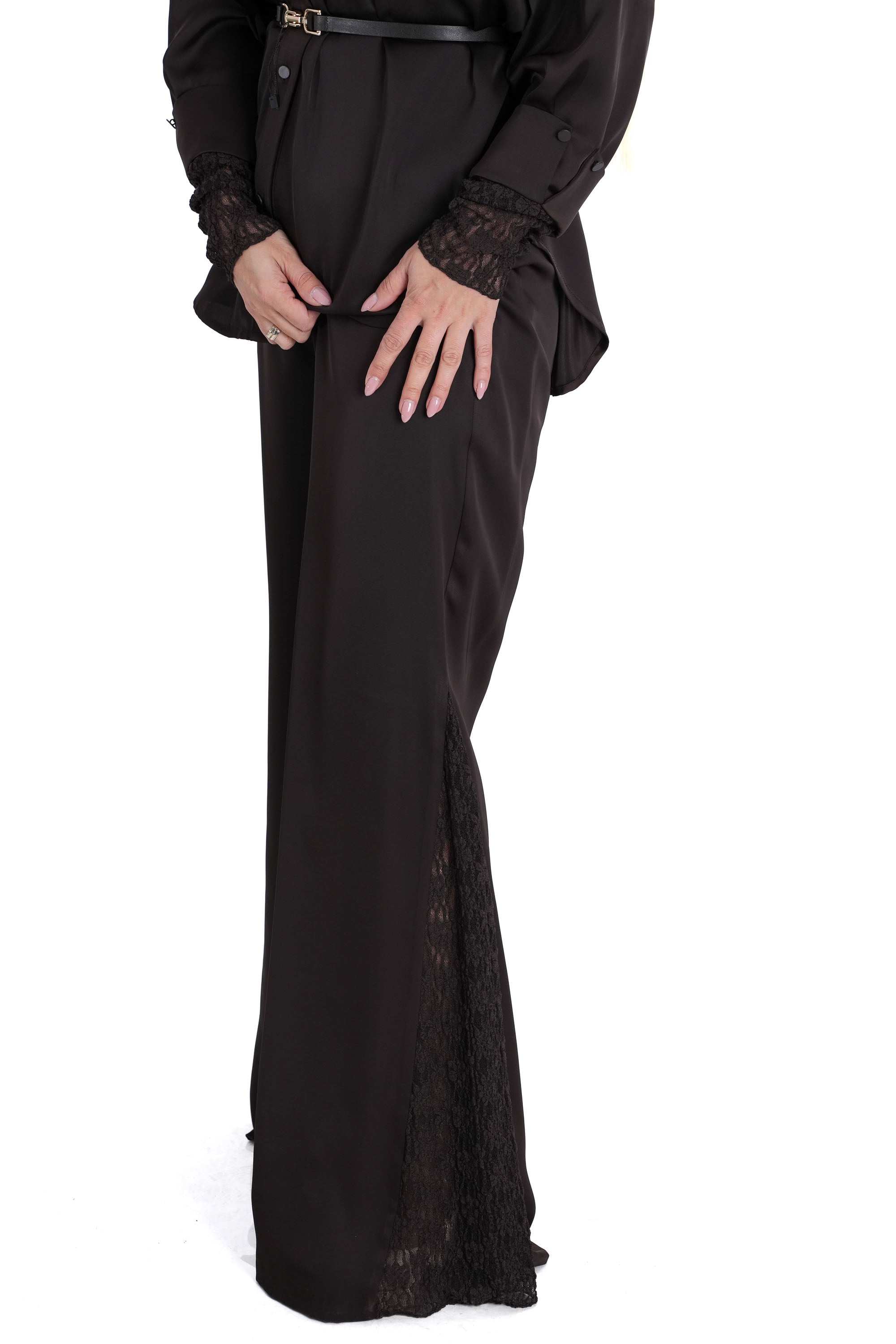 Комплект от 2 части за ежедневие и специални поводи, сатениран плат