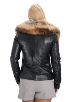 Дамско яке B-906 с висококачествена кожа и комфортна кройка