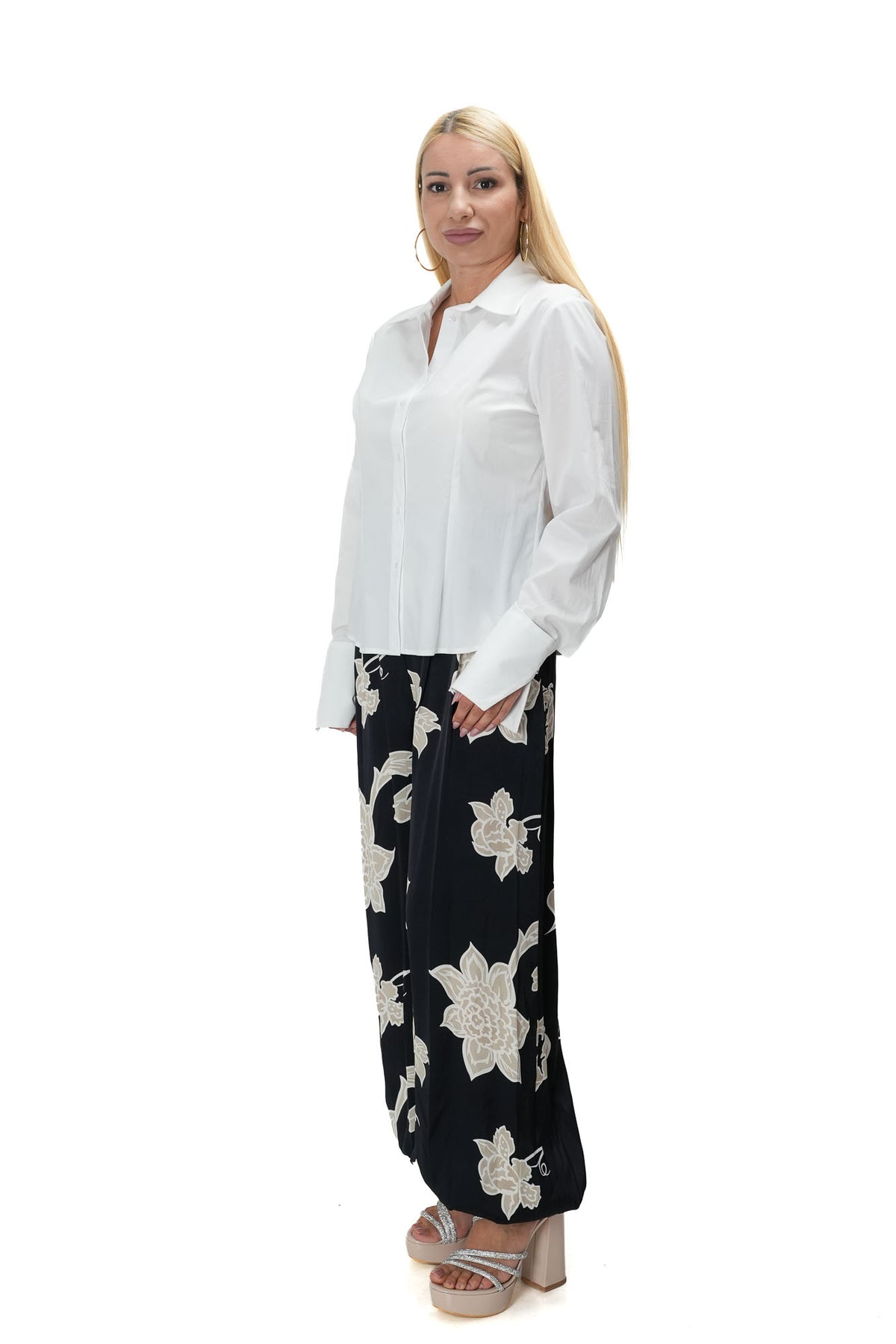 Панталон от комплект 2 части със сако oversize 